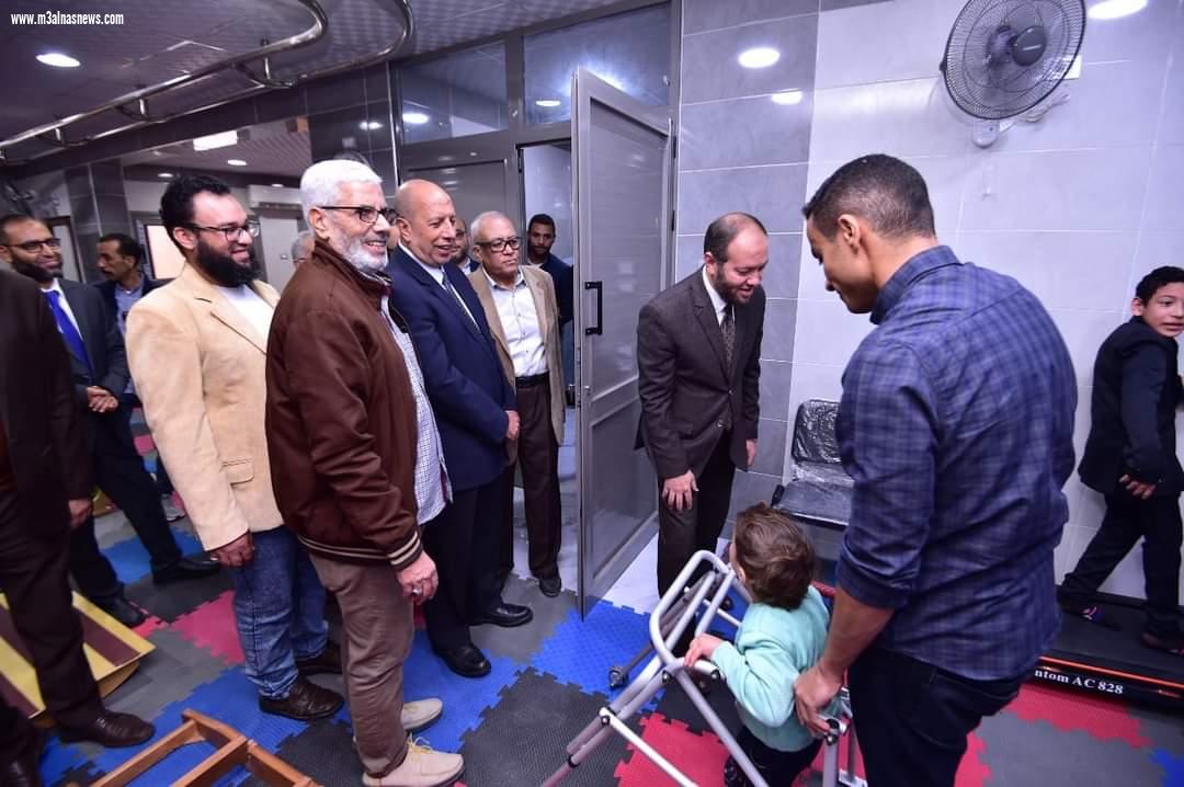 افتتاح مركز متحدى الاعاقه ببلطيم