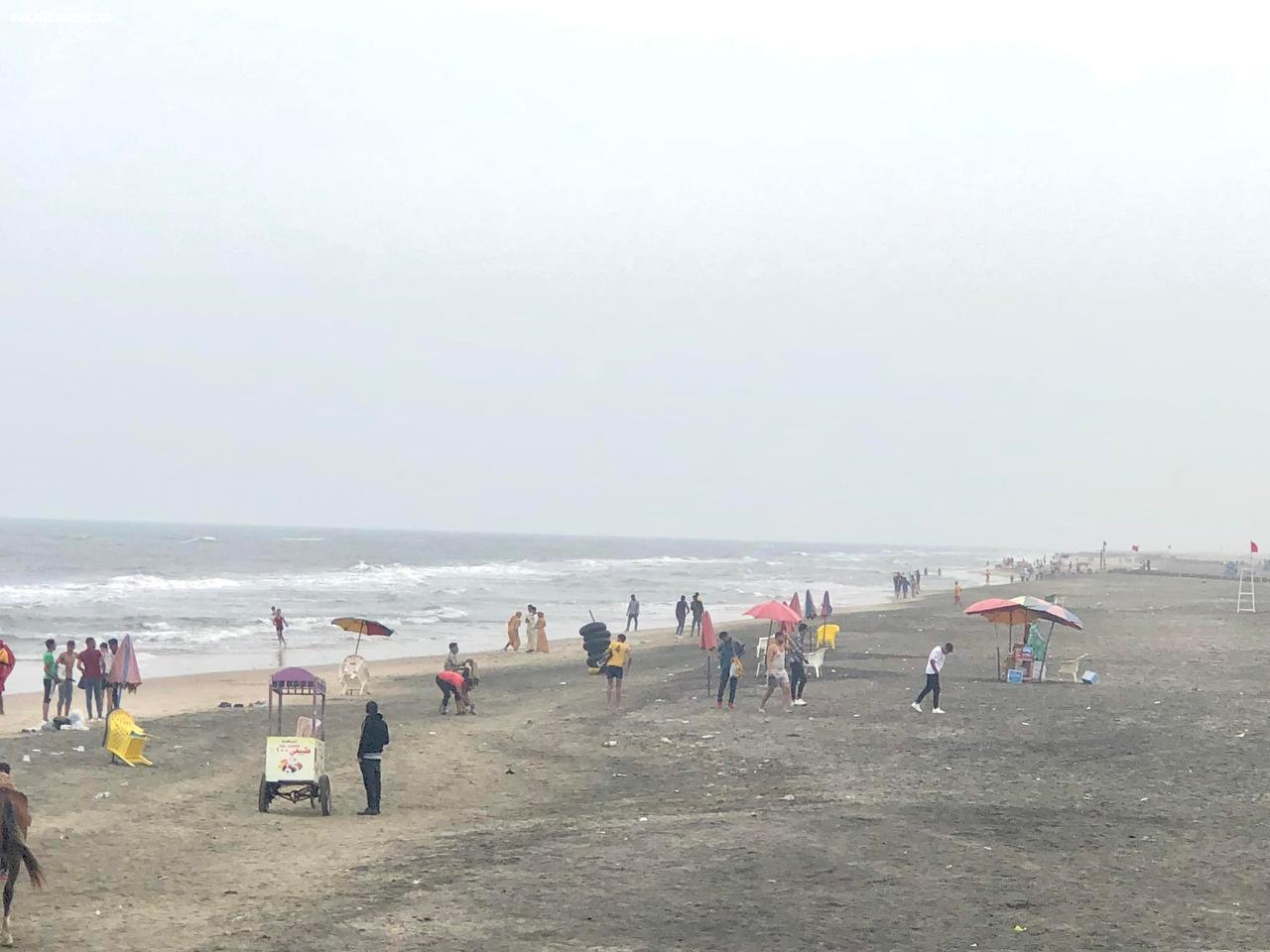 توافد الزائرين على مصيف بلطيم لقضاء أول أيام عيد الفطر المبارك