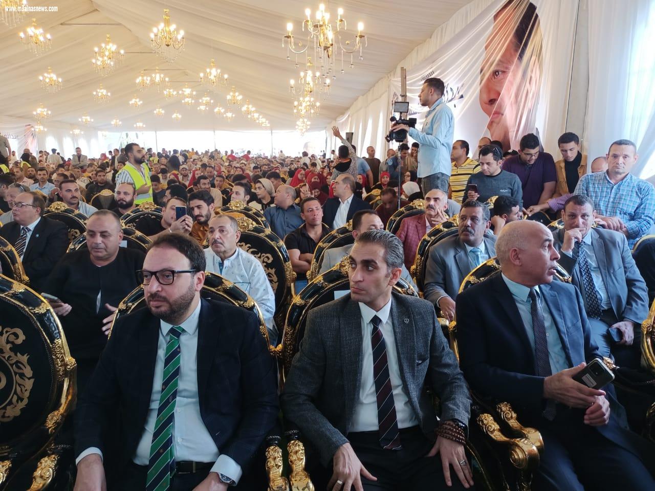 مؤتمر حاشد لأمانة حزب مستقبل وطن بكفر الشيخ بحضور الآلاف  لدعم وتأييد الرئيس السيسي