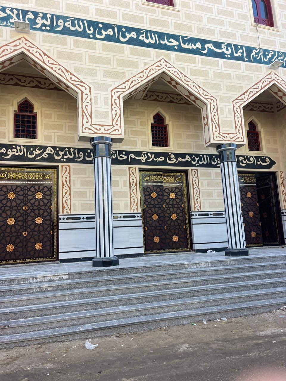 غدا.. افتتاح مسجد أبو سعيد بالرياض كفرالشيخ بتكلفة أكثر من 7 ملايين