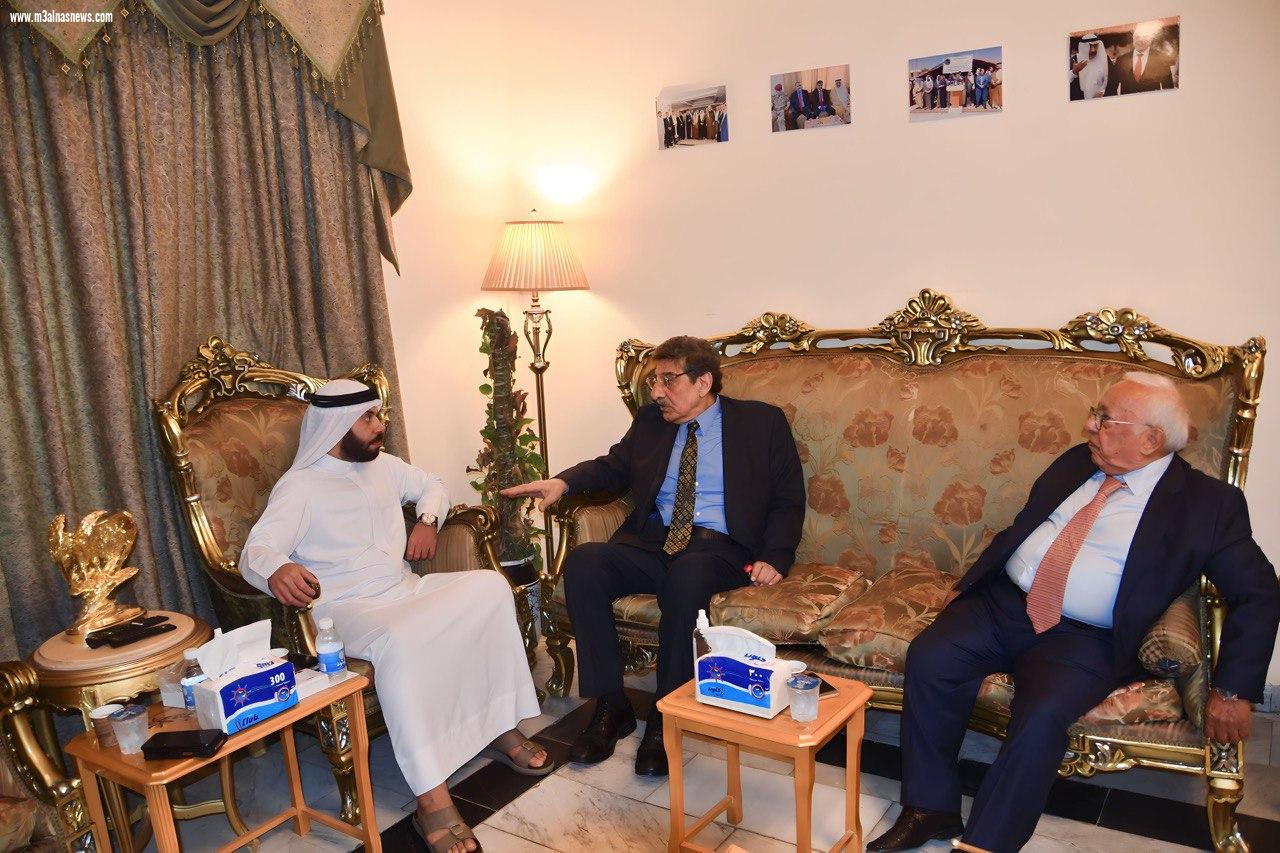 عزالدين العلي سليمان ... يستقبل مستشار الأمم المتحدة السابق لبحث الأوضاع في العراق