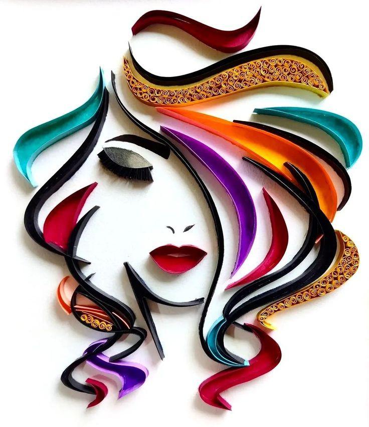 منار عادل ... بنت محافظة اسيوط ... فنانة تشكيلية فاقت التوقعات 