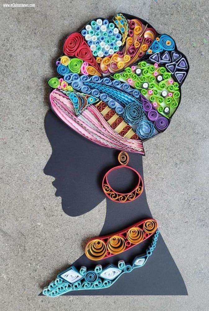 منار عادل ... بنت محافظة اسيوط ... فنانة تشكيلية فاقت التوقعات 