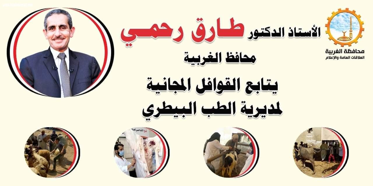 قافلة بيطرية بقرية الهياتم مركز المحلة