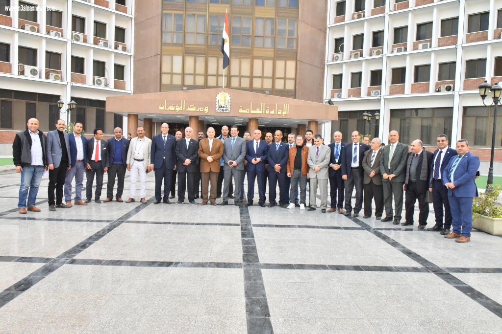 نائب وزير المالية ومحافظ أسيوط يفتتحان أعمال تطوير ورفع كفاءة مبنى المديرية المالية