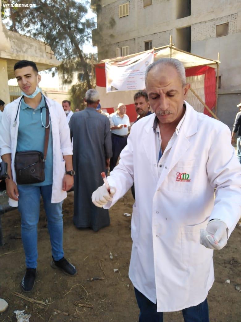 قافلة بيطرية بقرية الهياتم مركز المحلة
