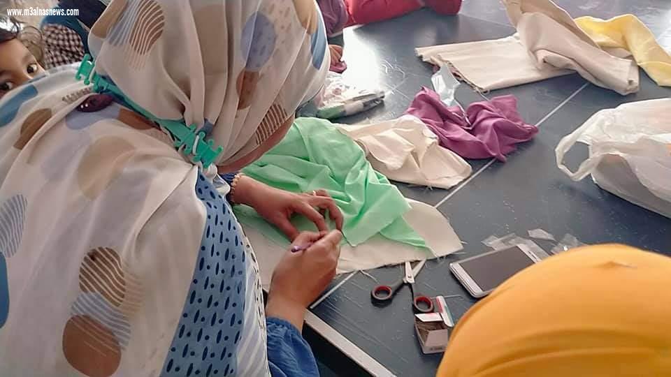  شباب كفر الشيخ تنظم ورش عمل فى مجال الفنون التراثية للطلائع