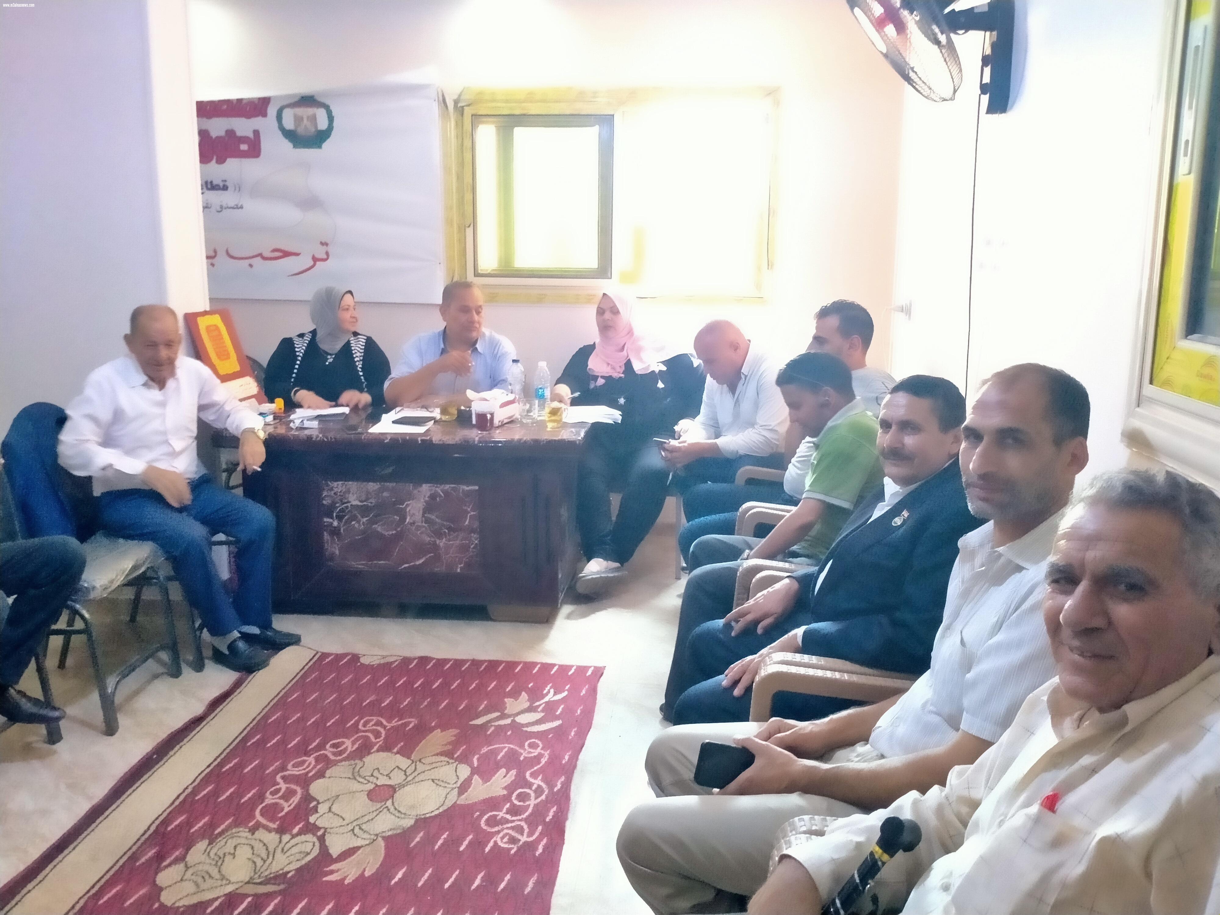 اجتماع المنظمة المصرية العربية لحقوق الإنسان بكفرالشيخ