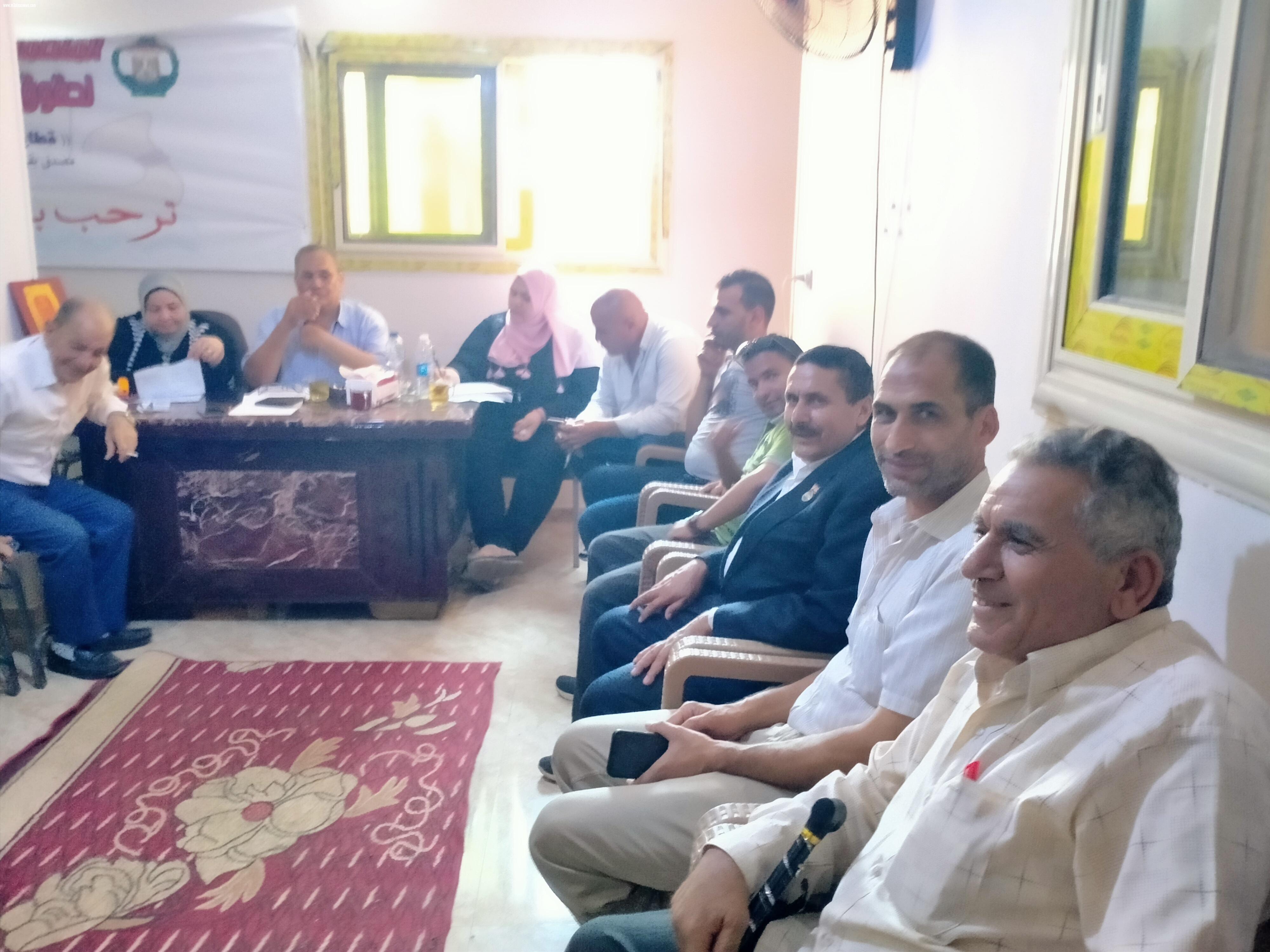 اجتماع المنظمة المصرية العربية لحقوق الإنسان بكفرالشيخ