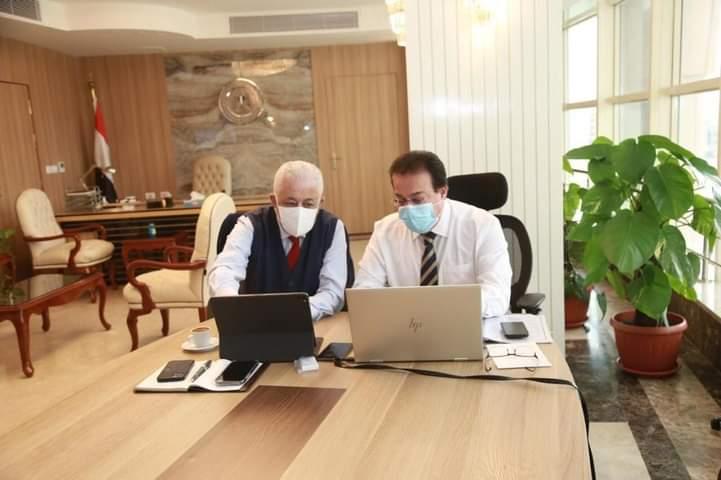 اجتماع مشترك بين وزيرا التعليم العالي والتربية والتعليم لمناقشة تكامل منظومتي التعليم