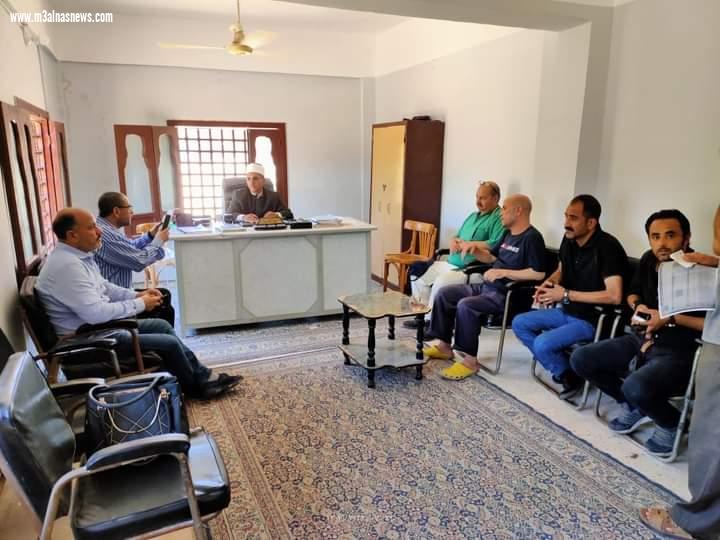 موافى ... ينجح فى إعادة فتح دار المناسبات ببلطيم