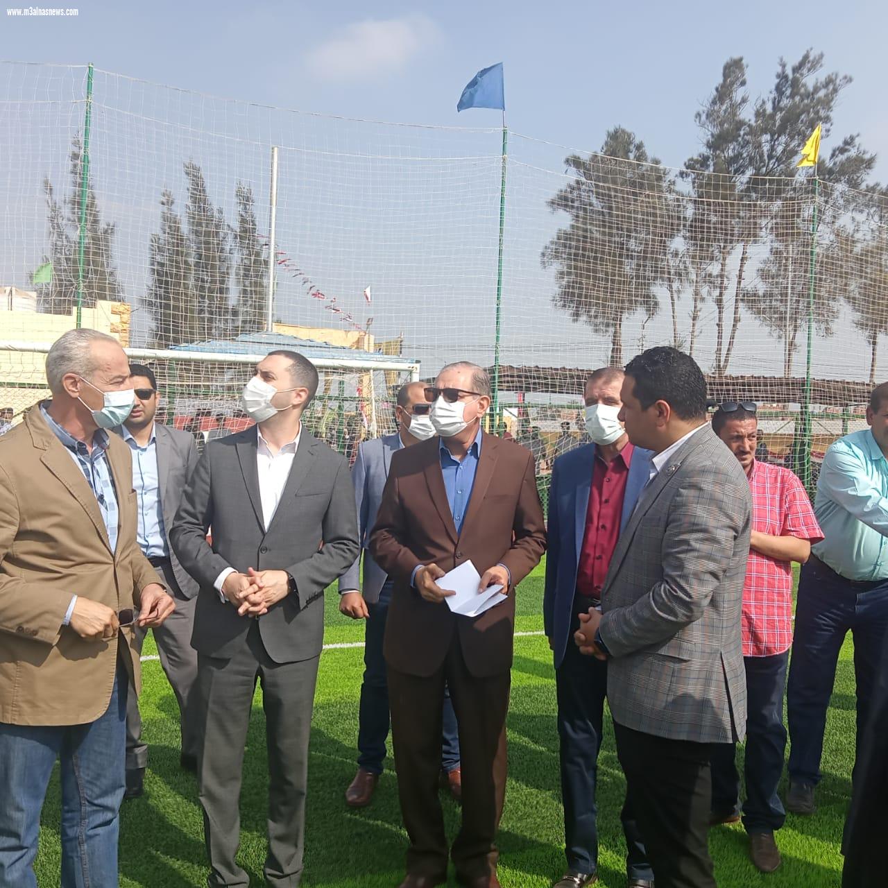 محافظ كفر الشيخ يفتتح “ملعب قانونى” بمركز شباب بسيدى غازى بتكلفة 200 ألف جنيه