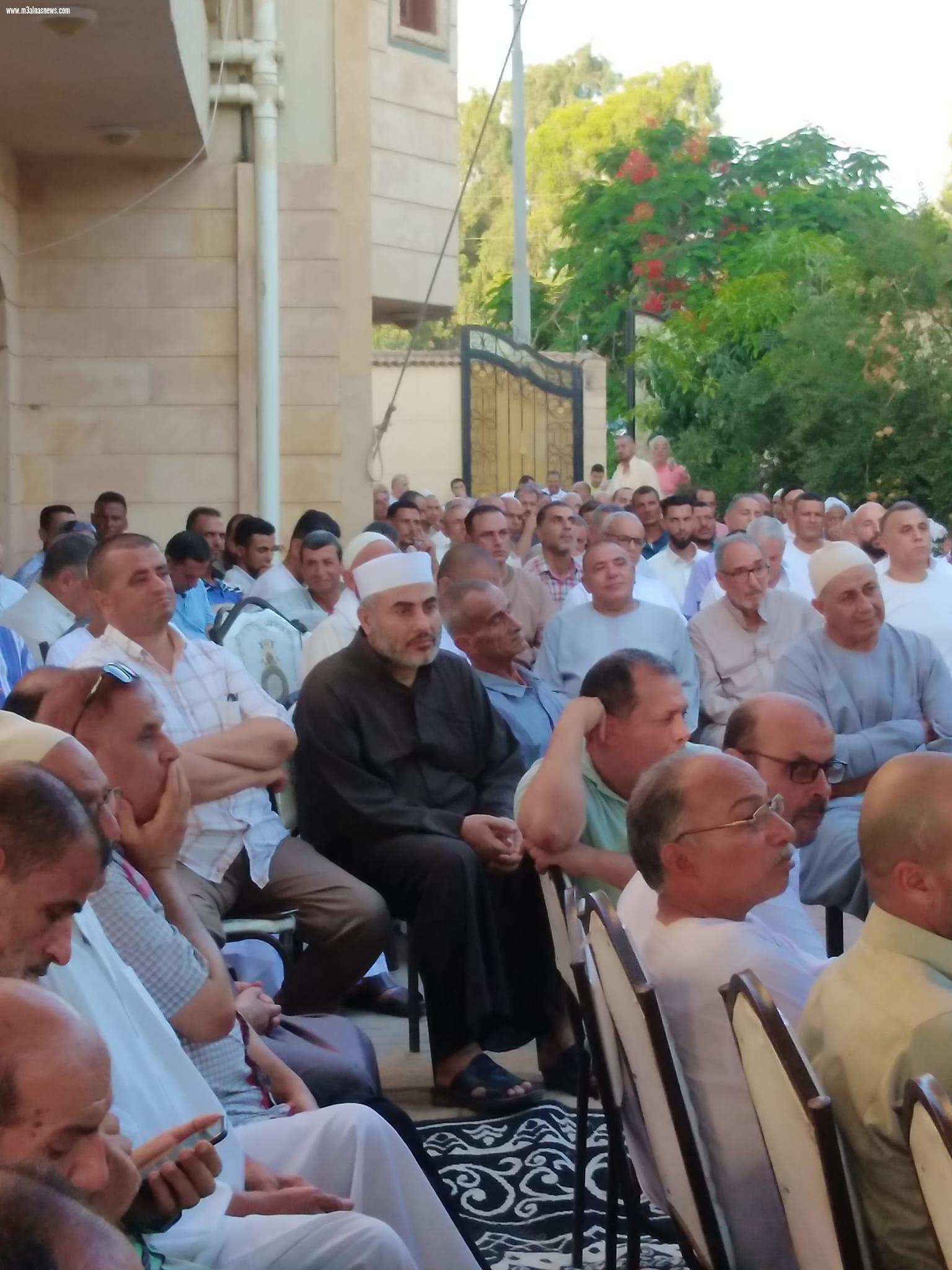 تظاهرة شعبية من أهالى مركز الحامول للمطالبة بترشح اللواء أسعد الزكير لمجلس النواب