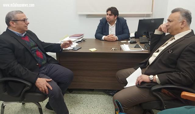 تفاصيل التعاون بين مجلس أمناء مدينة الجلود ومستشفى بدر الجامعى