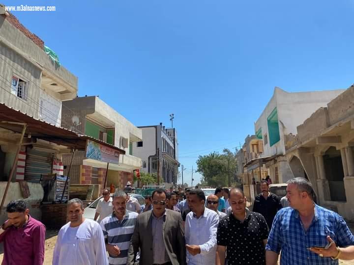 النائب يونس عبدالرازق ... يشارك فى  افتتاح مسجدين ببلطيم وسيدي سالم بكفر الشيخ بالجهود الذاتية