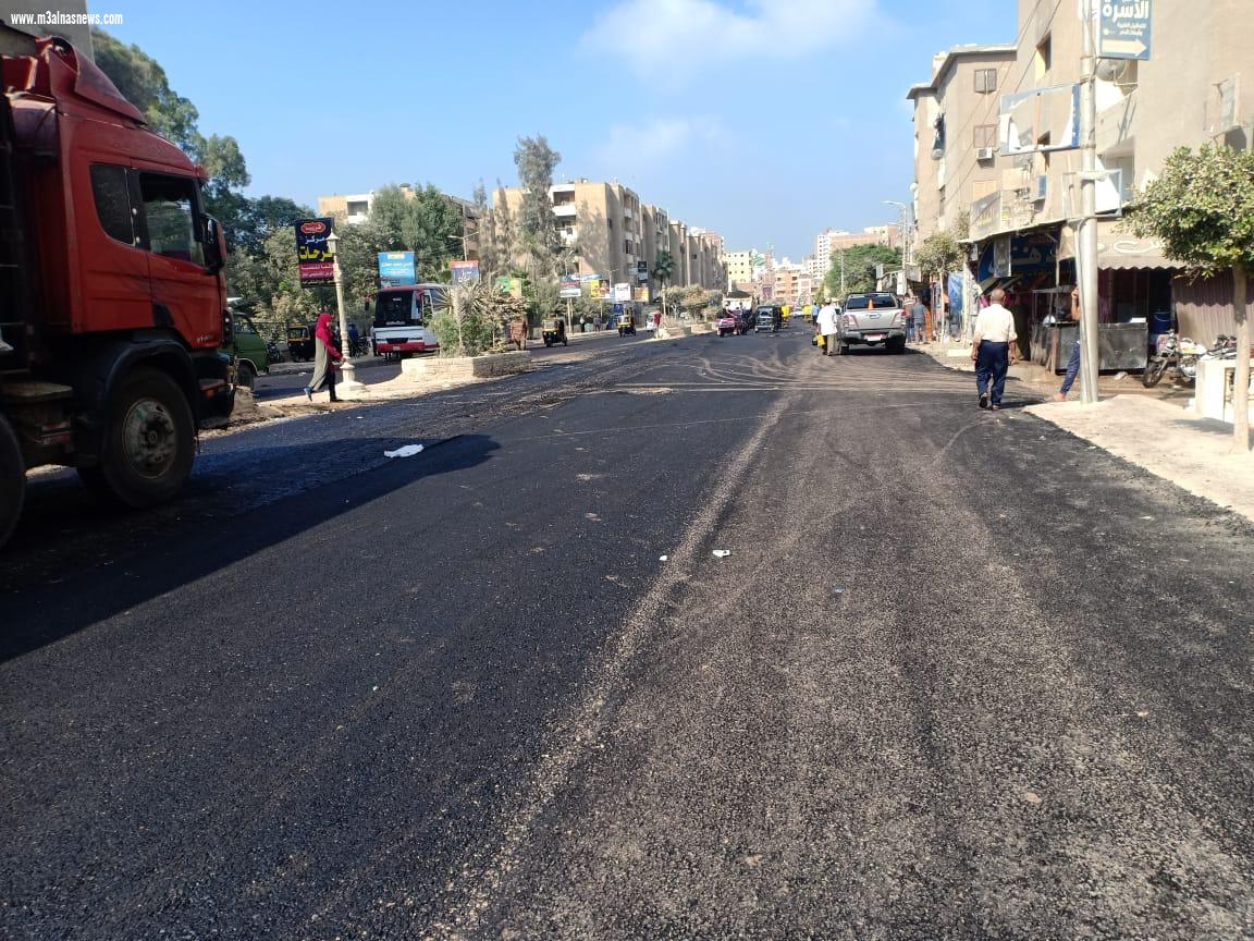  رصف طريق كفر الشيخ دسوق 