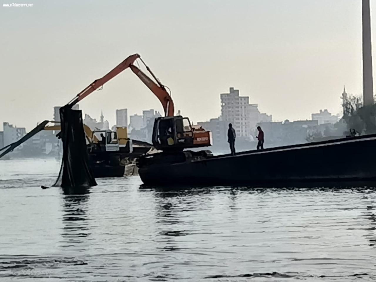 إزالة 34 قفصا سمكيا بنهر النيل بدسوق وفوه