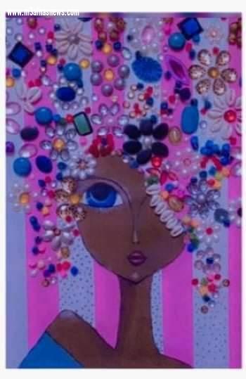 منار عادل ... بنت محافظة اسيوط ... فنانة تشكيلية فاقت التوقعات 