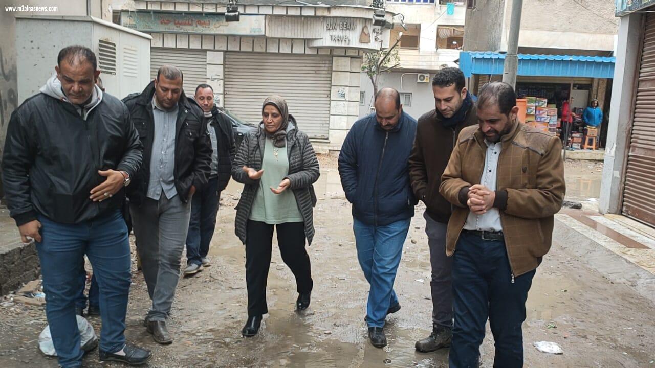 استمرار رفع مياه الأمطار بشوارع مدن وقرى كفر الشيخ