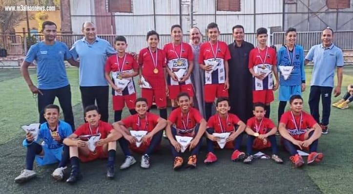 لاعبو أكاديمية الموهوبين بزاوية بمم أول إدارة تلا منوفية