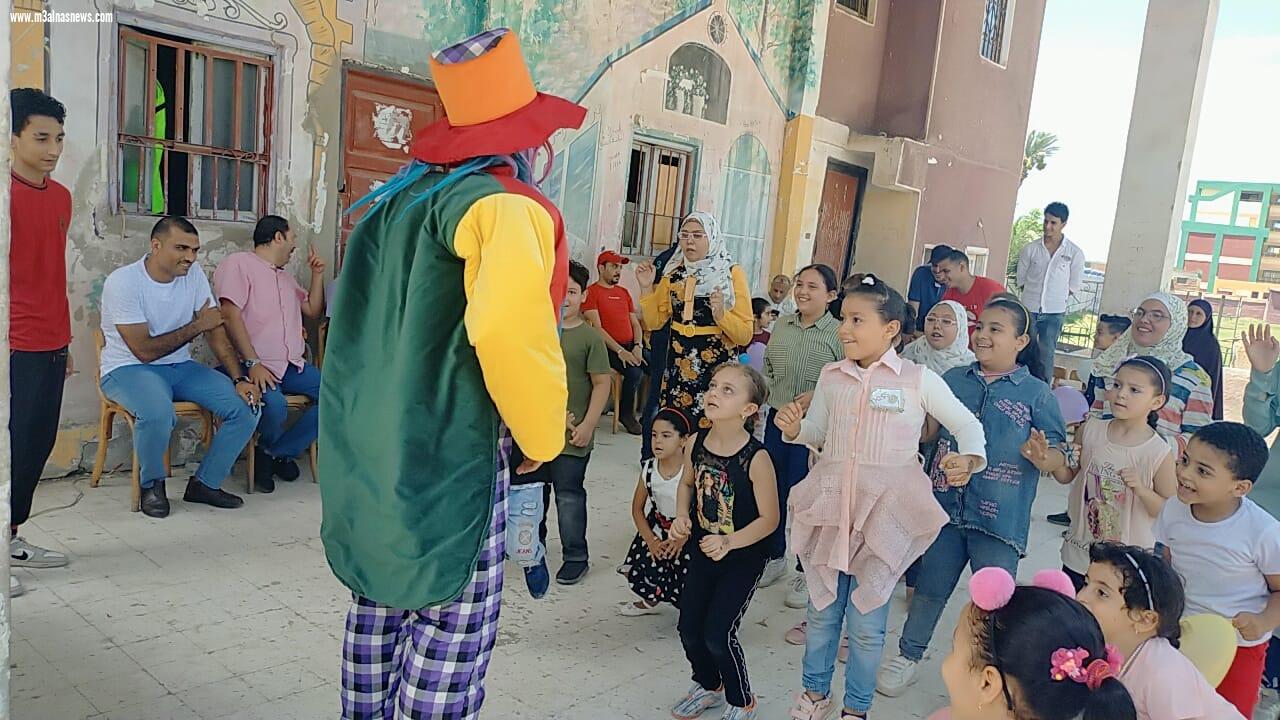  قادرون باختلاف والأطفال يشاركون في فعاليات البرامج والترفيه تحت مبادرة العيد احلى بكفر الشيخ 