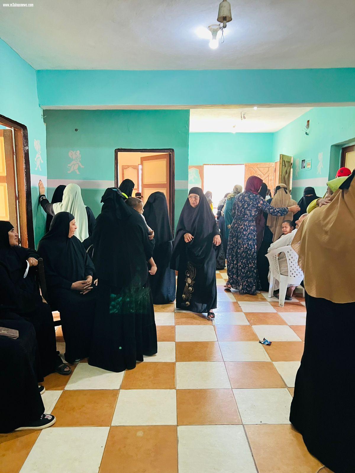 مستقبل وطن بكفرالشيخ ينظم قافلة طبية لمرضى العيون فى قرية الشهابية بالبرلس
