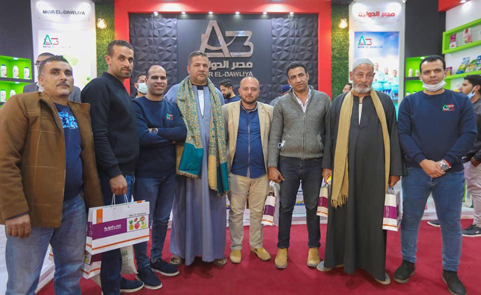 شركة مصر الدولية تستقبل نائب وزير الزراعة بجناحها فى معرض أجرى إكسبو السادس فى دينا المعداوى.. صور