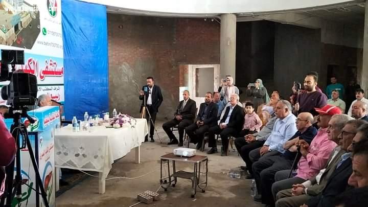 صباحى وشيحه يتفقدان مركز الكبد ببلطيم ... ويؤكدان على ضرورة افتتاح المركز خلال 6 أشهر