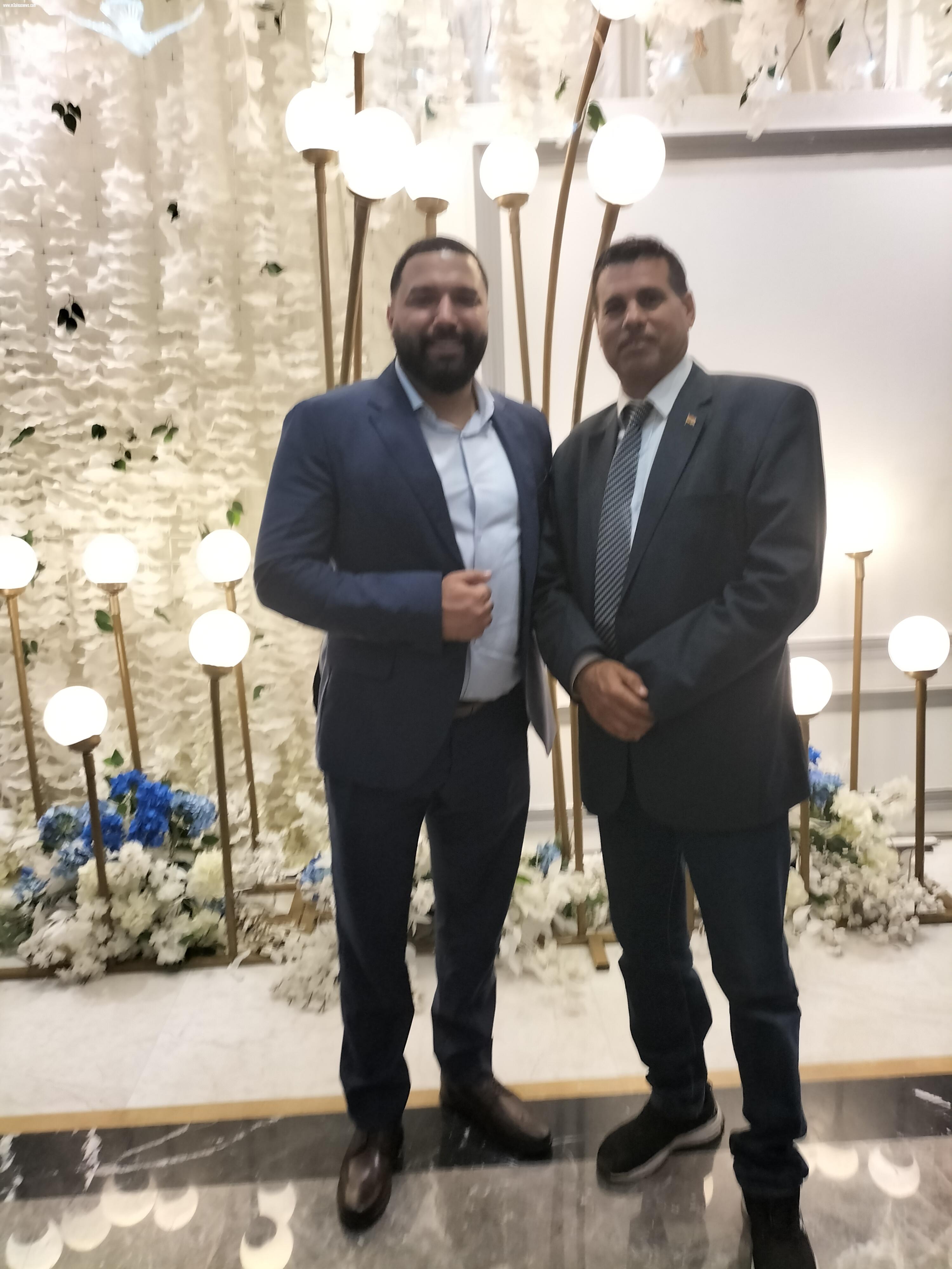 بحضور  اللواء السيد نصر.. حفل زفاف المهندس محمد السعيد بفندق لوسيل بالقاهرة