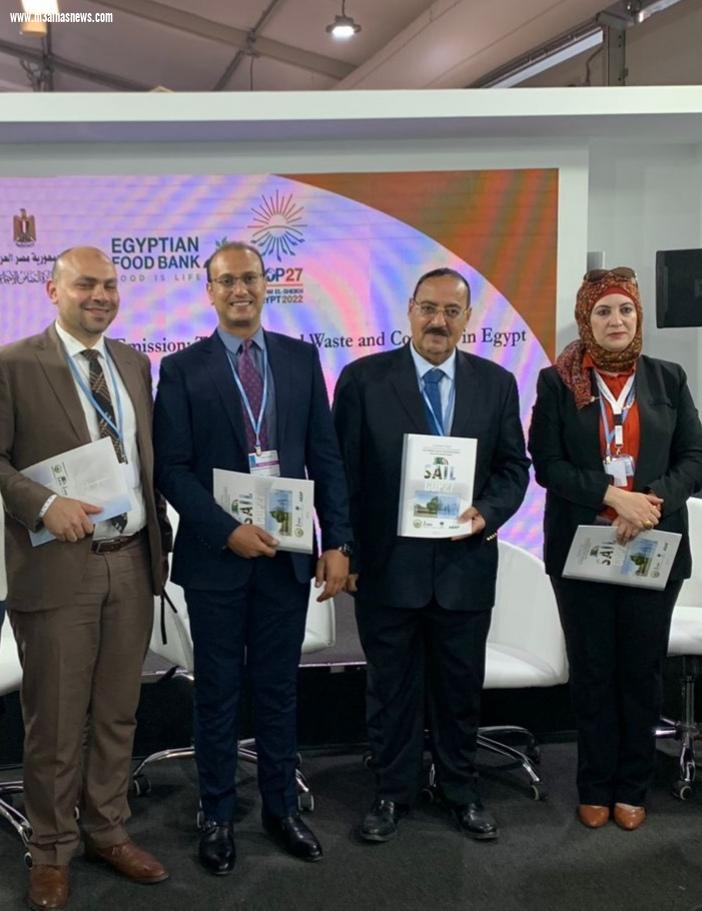 النهضة الزراعية تناقش تأثير الأعمال التوعوية لمنصة المناخ بمؤتمر المناخ COP27 بشرم الشيخ