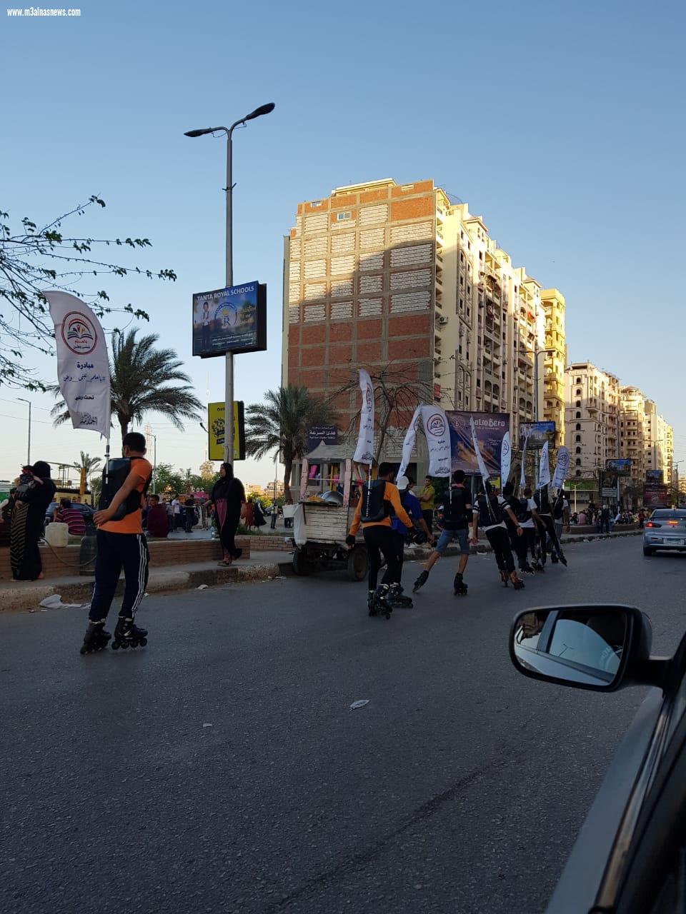 بالعلم نبنى وطن.. حملة توعيه للمواطنين بالغربية من أخطار كورونا
