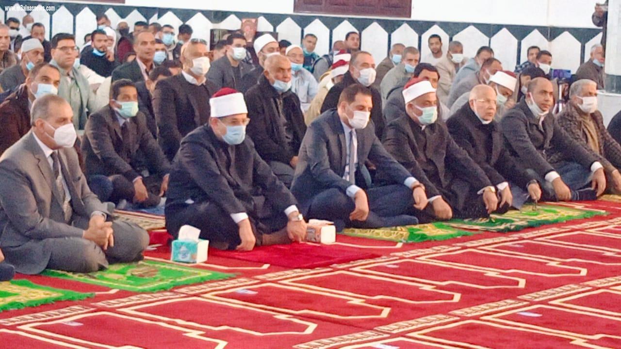 وزير الأوقاف يفتتح  مسجد الأنصاري و5 مساجد بتكلفة 26 مليون و201 ألف جنيه بالجهود الذاتية