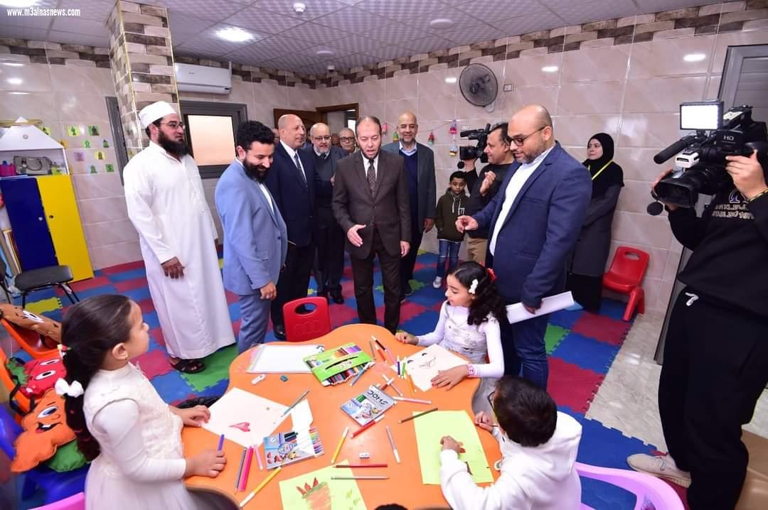 افتتاح مركز متحدى الاعاقه ببلطيم