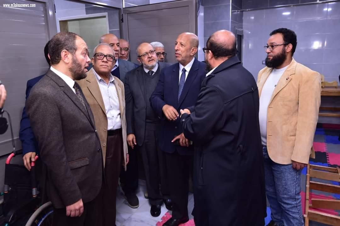 افتتاح مركز متحدى الاعاقه ببلطيم