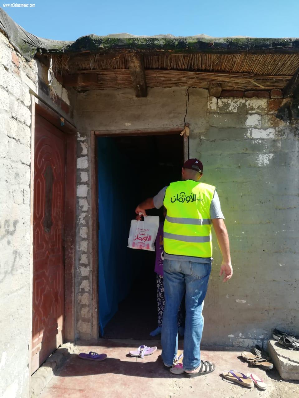 الأورمان ومصر الخير توزع 32 ألف كيلو لحوم على الأسر الفقيرة بكفر الشيخ