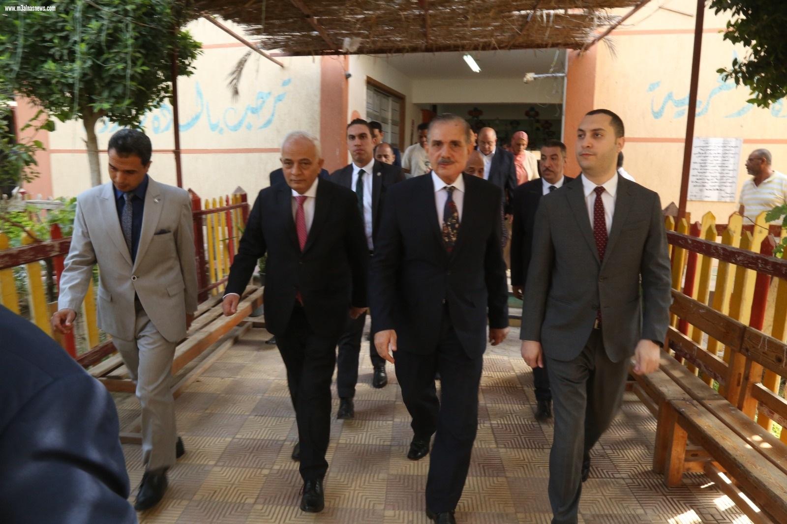 وزير التربية والتعليم استراحات الثانوية العامة بكفرالشيخ