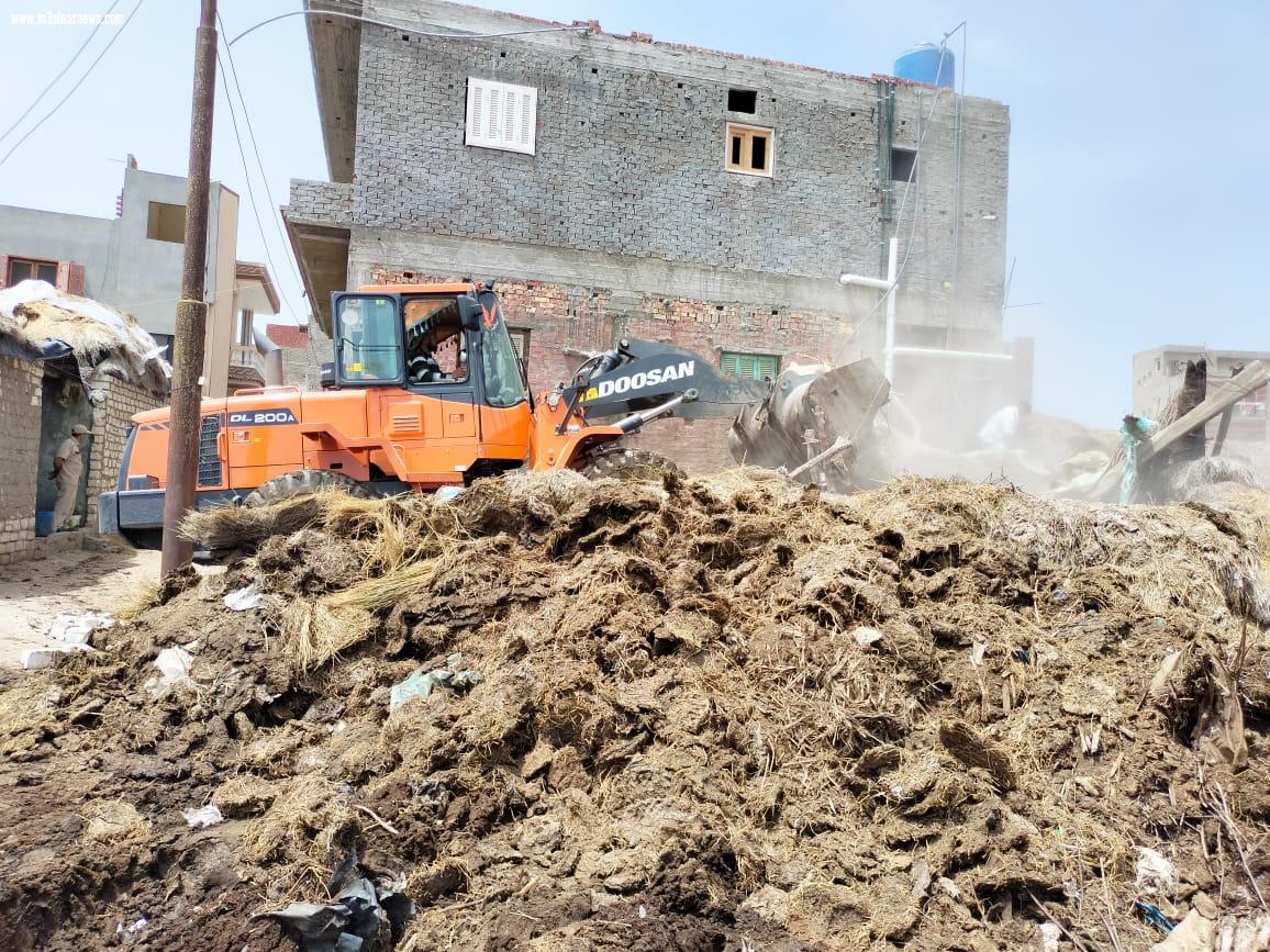 محافظ كفر الشيخ: يتابع المرحله الأولى لإزالة التعديات على أرض أملاك الدولة بأبوسكين