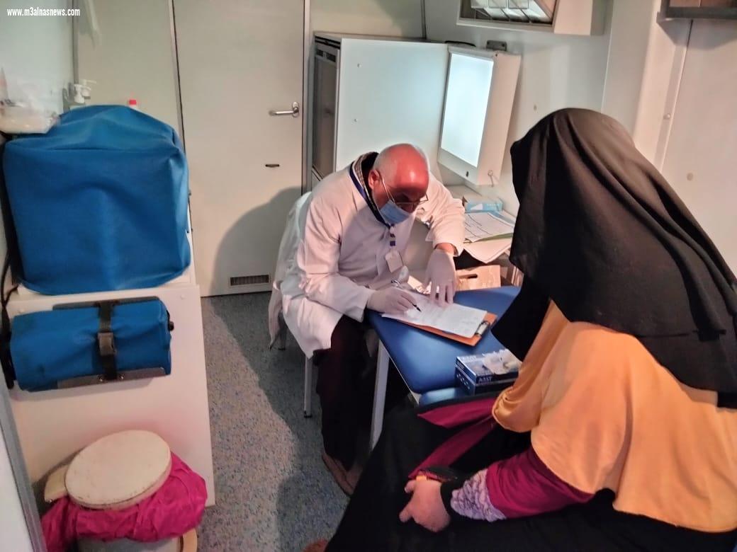 إجراء الكشف الطبي على 2092 مواطنا بقافلة حياة كريمة بقرية الشقة بقلين بكفر الشيخ