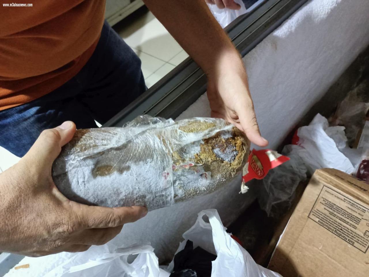 تحرير 9 محاضر متنوعة بمدينة دسوق والتحفظ على 19 طن جبنه غير صالحة
