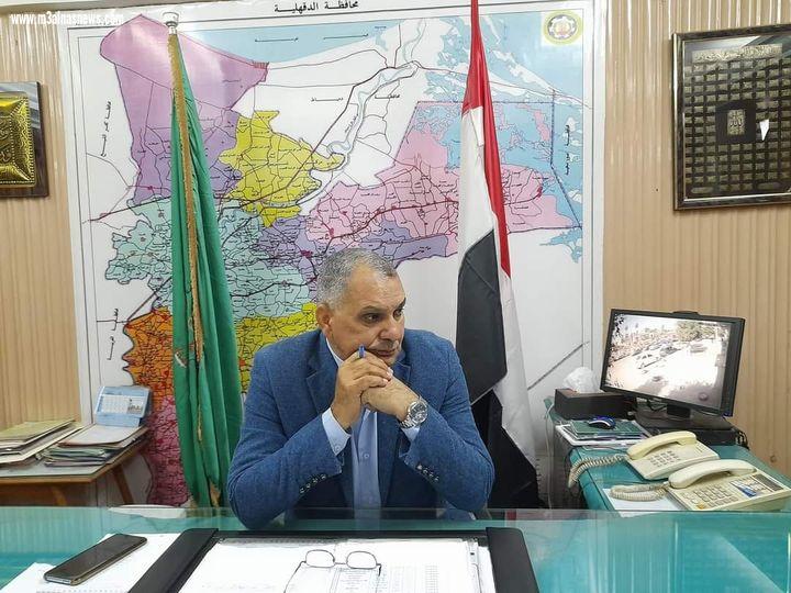 وكيل وزارة الزراعة بالدقهلية يجتمع بحماية الاراضى