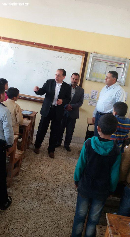  انطلاق القافلة التعليمية بمدرسة أبو سكين الابتدائية بالحامول