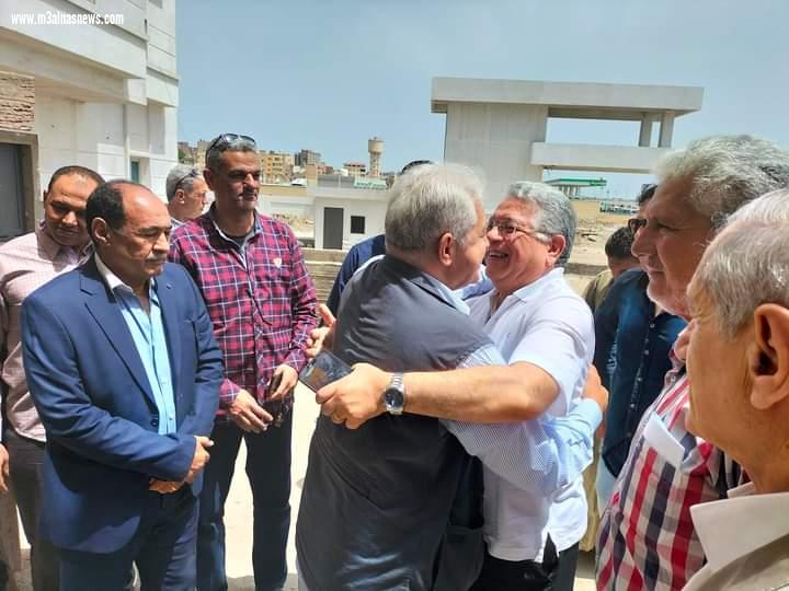 صباحى وشيحه يتفقدان مركز الكبد ببلطيم ... ويؤكدان على ضرورة افتتاح المركز خلال 6 أشهر