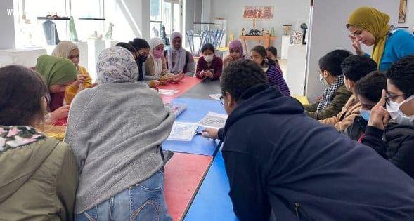 فنون تطبيقية جامعة بدر تنفذ مجموعة من ورش العمل لـ