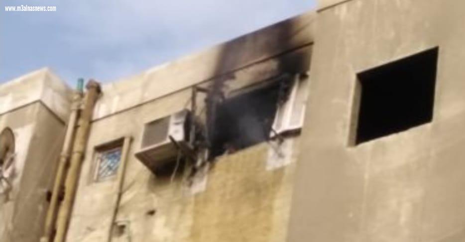 مصرع طفل وشقيقته فى حريق شقة سكنية بالعاشر من رمضان