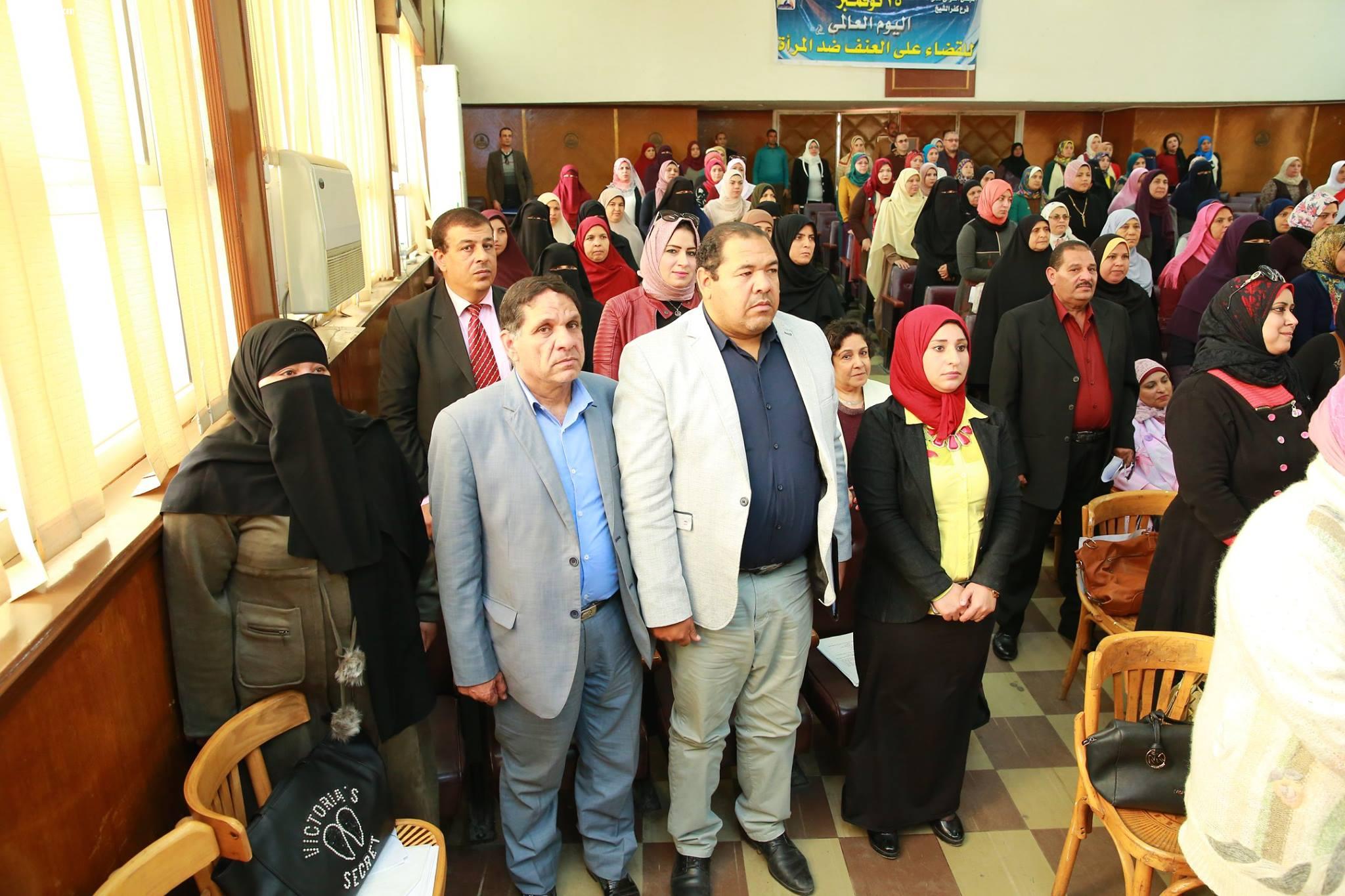 محافظ كفرالشيخ يطلق حملة لمناهضة العنف ضد المرأة في 16 يوم بمراكز ومدن المحافظة ..