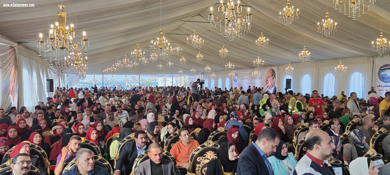 مؤتمر حاشد لأمانة حزب مستقبل وطن بكفر الشيخ بحضور الآلاف  لدعم وتأييد الرئيس السيسي