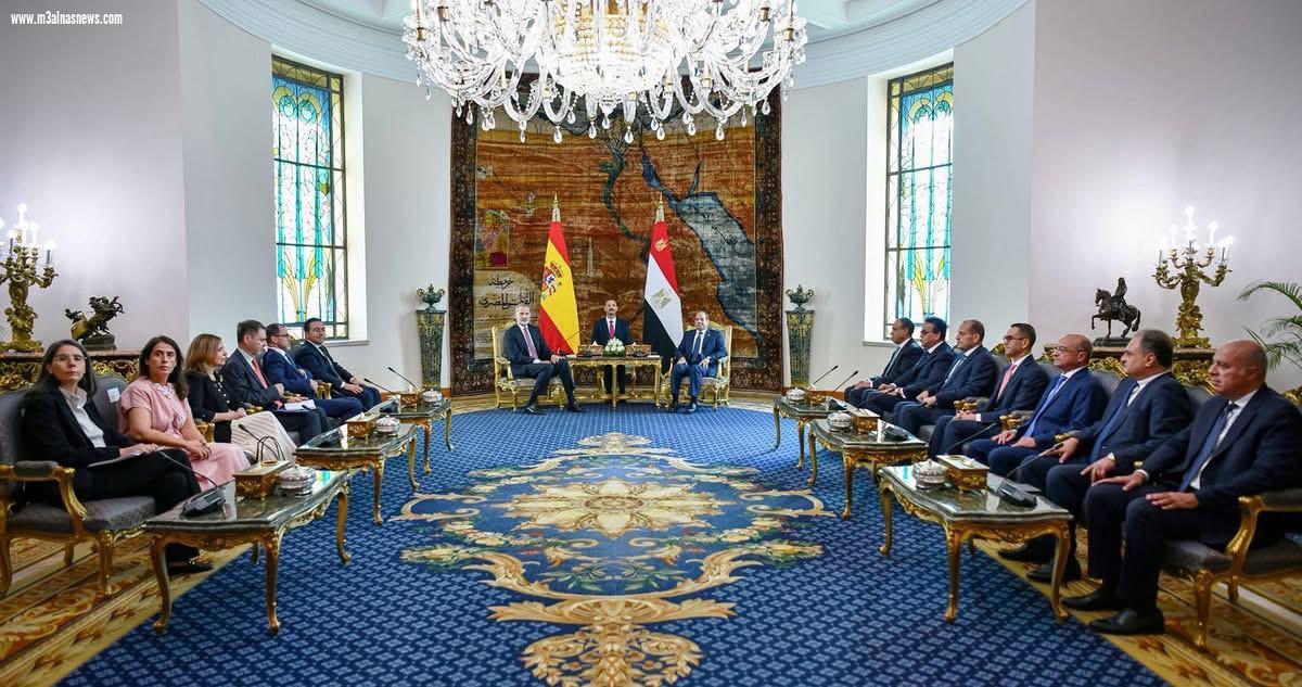 ملك وملكة إسبانيا يزوران مصر في أول زيارة دولة ويجريان لقاءات رسمية وزيارات رمزية تعكس عمق العلاقات الثنائية