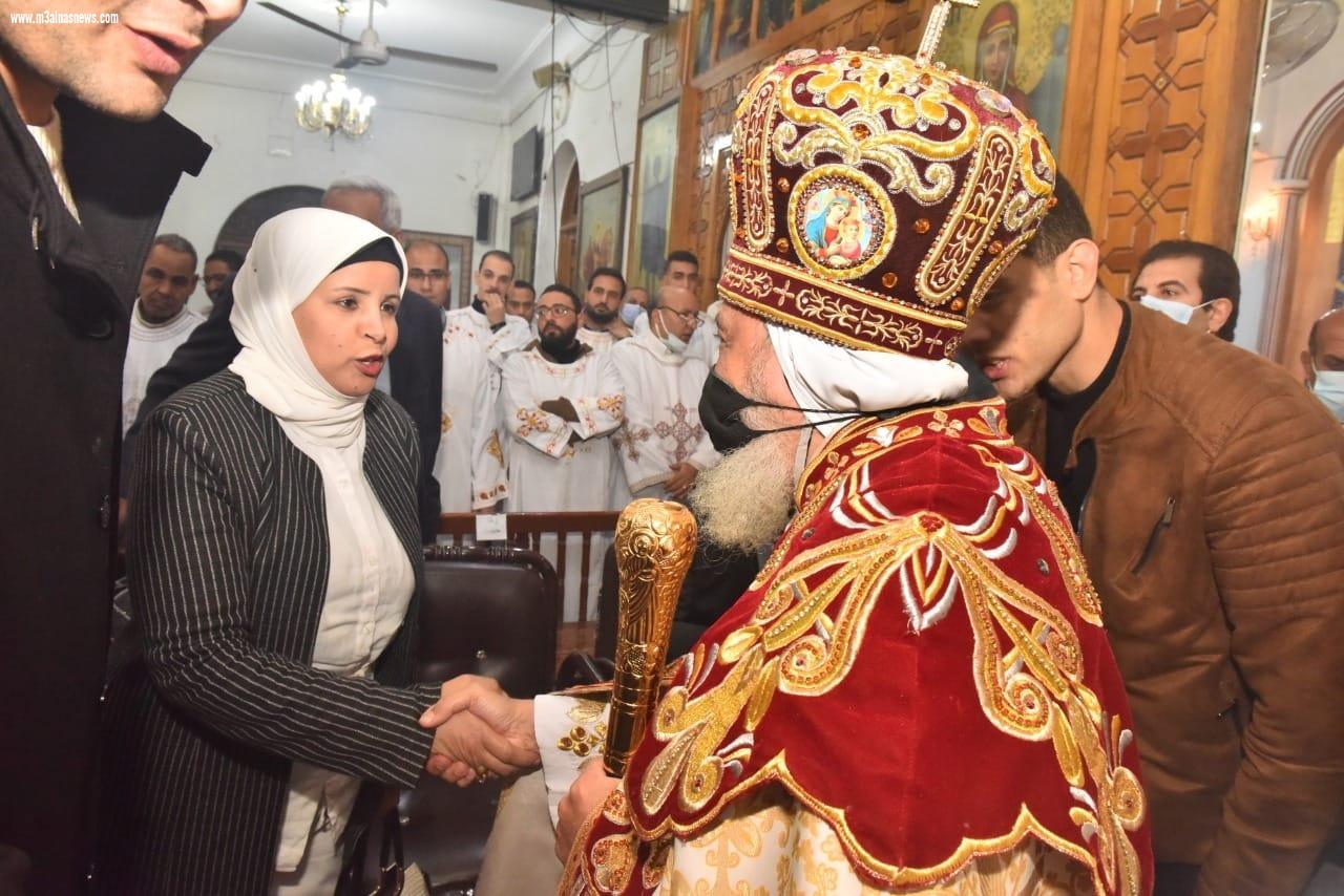 بحضور القيادات التنفيذية والدينية نائب محافظ أسيوط يزور ايبارشيات منفلوط والدير المحرق والقوصية والانجيلية الأولى للتهنئة بعيد الميلاد المجيد