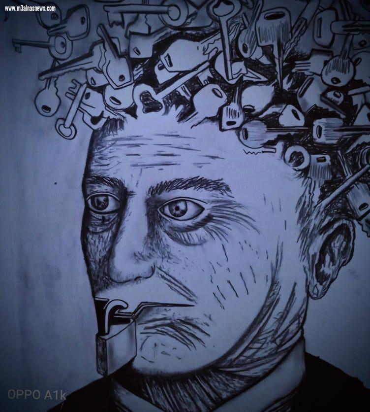 منار عادل ... بنت محافظة اسيوط ... فنانة تشكيلية فاقت التوقعات 