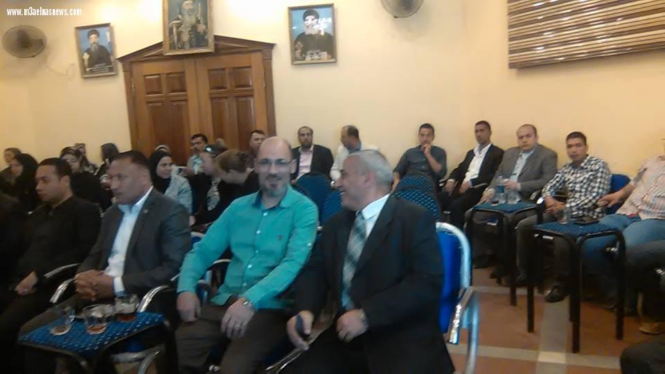 بالصور| مدير أمن الغربية ورئيس مدينة المحلة يقدمان واجب العزاء بكنيسة العذراء